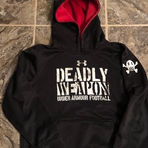 Under Armor YM loose fit hoodie black